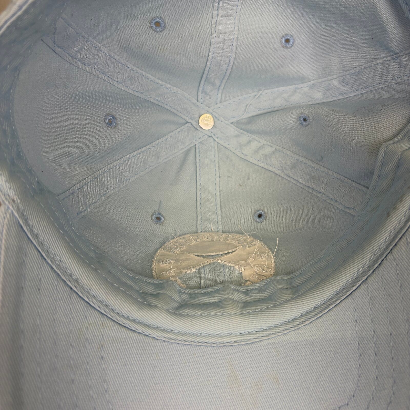 Huntington Surf And Sport Hat Dad Cap Unisex Osfm Light Blue Embroidered Logo — image 4 of 5